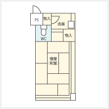 部屋の見取り図