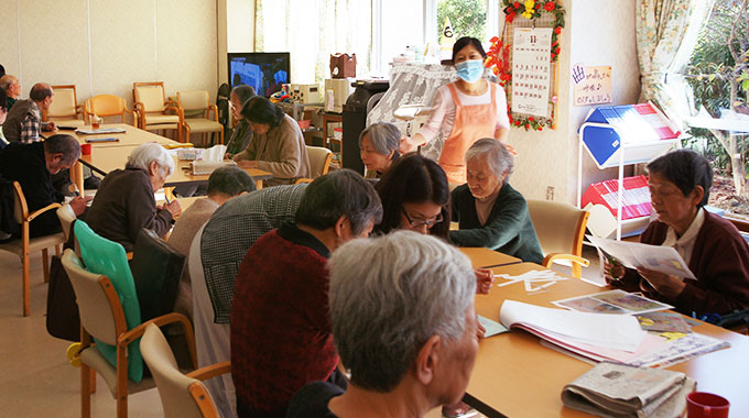Inside Yamatoen Hakuhou